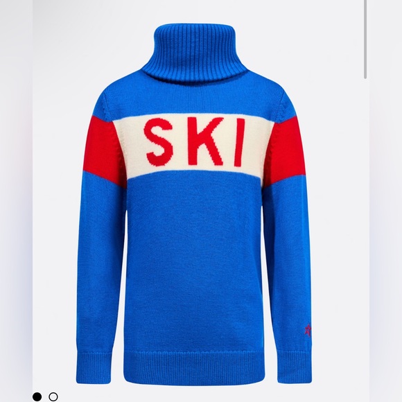 Perfect Moment Kids embroidered roll neck sweater - Picture 1 of 3